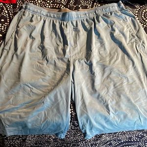 Under armour columbia blue shorts xxl